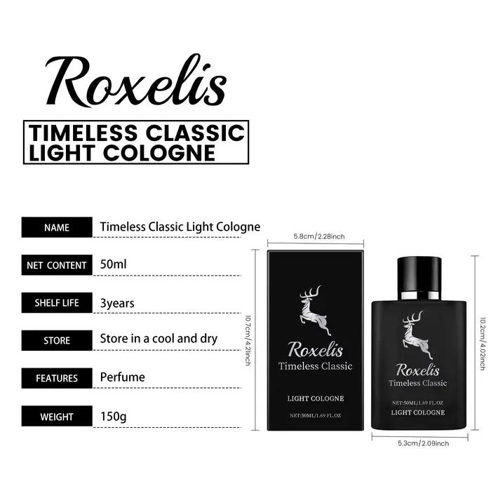 Roxelis Bergamote Parfum Classique Cologne Naturel Frais Cheveux Tempérament Parfum Durable Parfum P