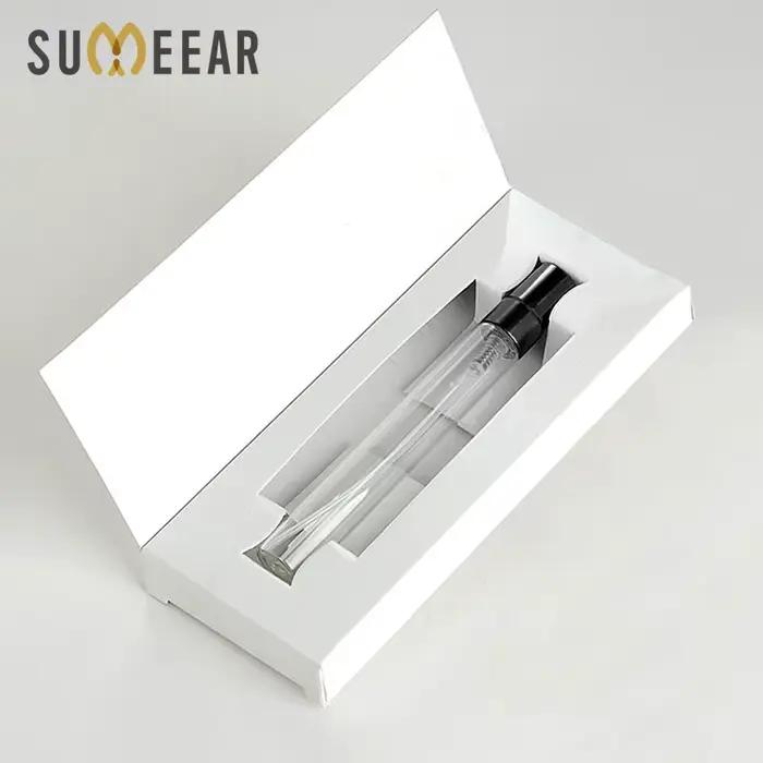 50 pièces/lot 10ML bouteille de parfum avec boîtes en papier vide atomiseur vaporisateur bouteille d