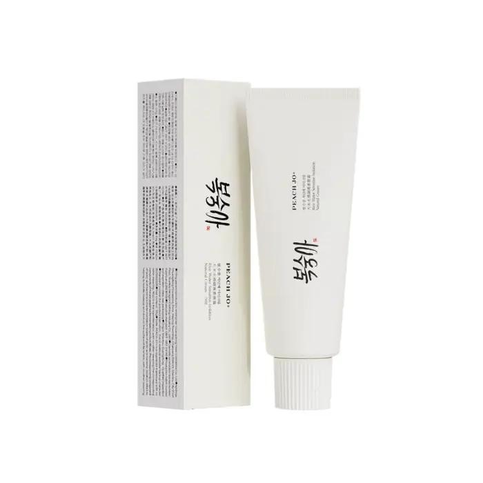 Crème isolante naturelle au riz pour peaux sensibles, base de maquillage éclaircissante et protectri