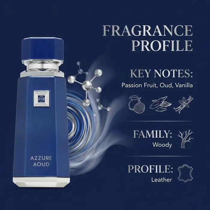 Parfum Arabe Oriental Longue Durée French Avenue Liquid Brun Azzure Aoud Cacao Morado Boisé Épicé Vanille Unisexe Cadeau