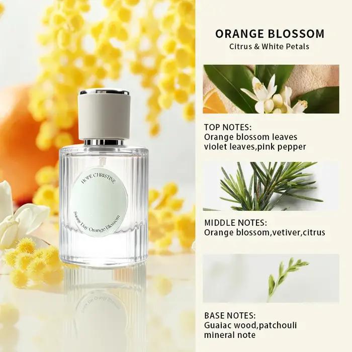 HOPE CHRISTINE Parfum pour femme à la fleur d'oranger douce