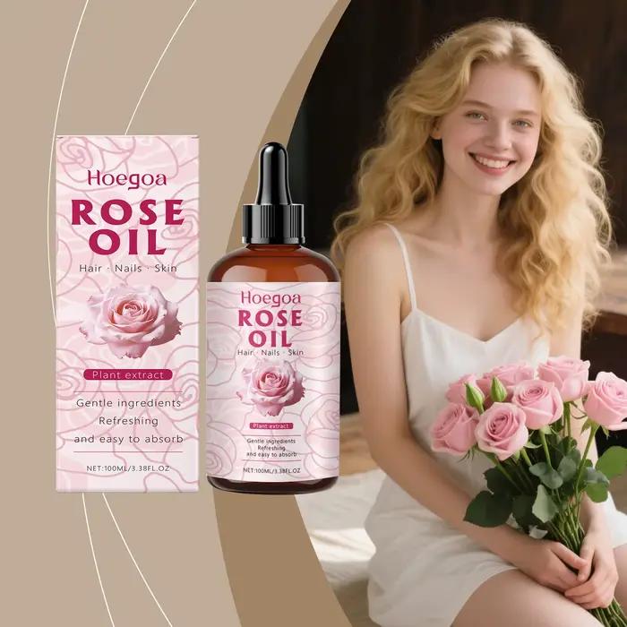 Huile de Rose pour le visage