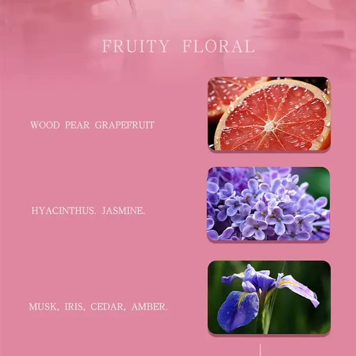 Femmes romantique Paris tour parfum durable corps Spray bergamote Freesia Eau De Toilette marque frais naturel