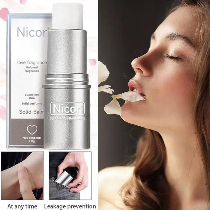 Parfum Solide aux Phéromones pour Femmes et Hommes, Parfum Quotidien et pour les Rendez-vous, Cadeau Idéal, Baume Portable, Baume Solide Rafraîchissant, Déodorants Aromatiques