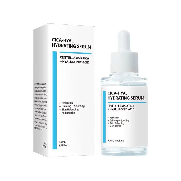Sérum pour le visage à l'acide hyaluronique, peau sujet et sensible, hydratant, raffermissant, soin