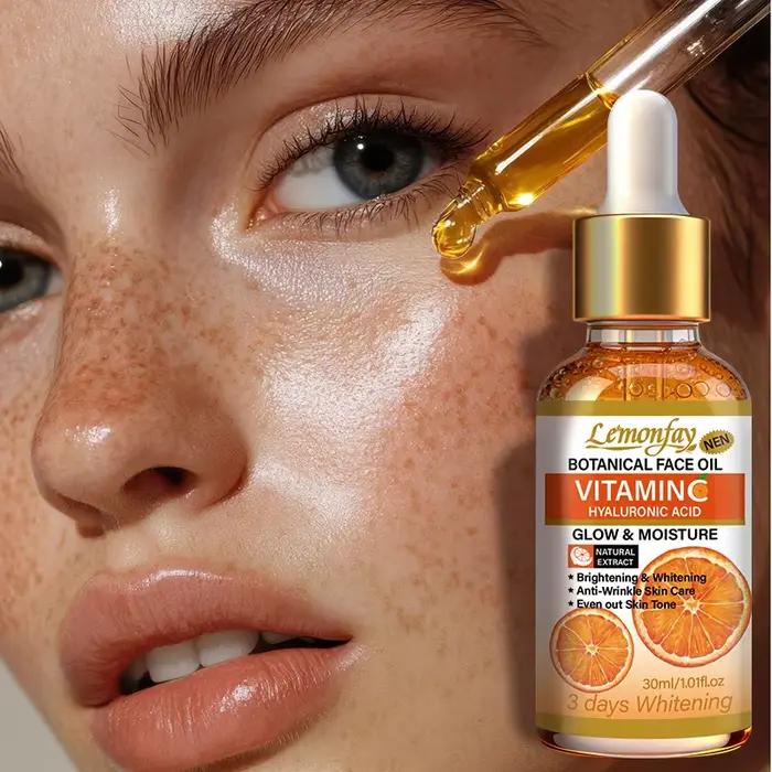 Huile pour le visage botanique à la vitamine C Lemonfay