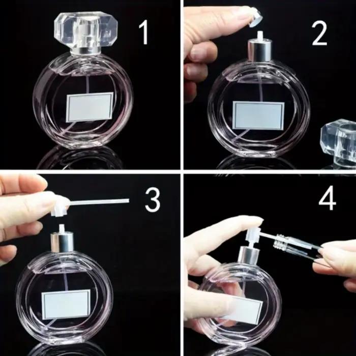 10/30/50 Distributeurs d'échantillons de parfum en plastique transparent, séparateurs d'échantillons de parfum