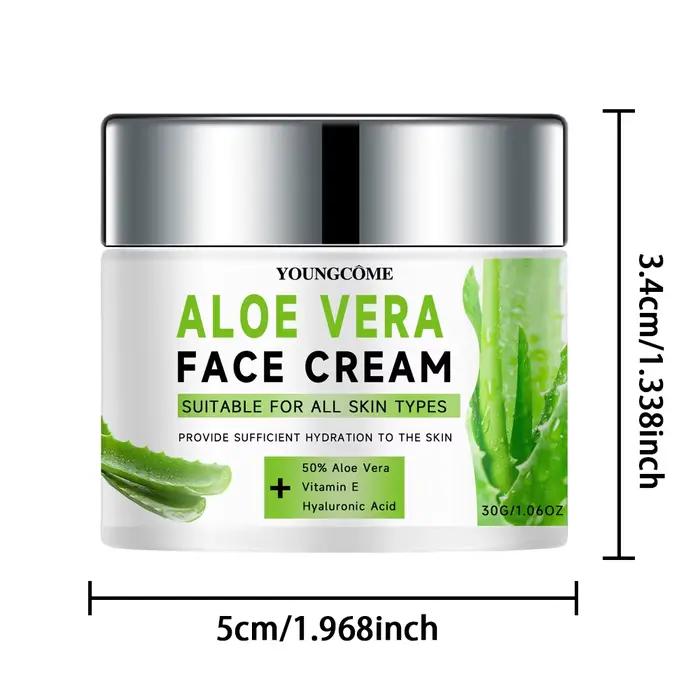 Aloe Vera hydratant visage Anti-rides vieillissement fouetté soin de la peau hydratant rétrécit les
