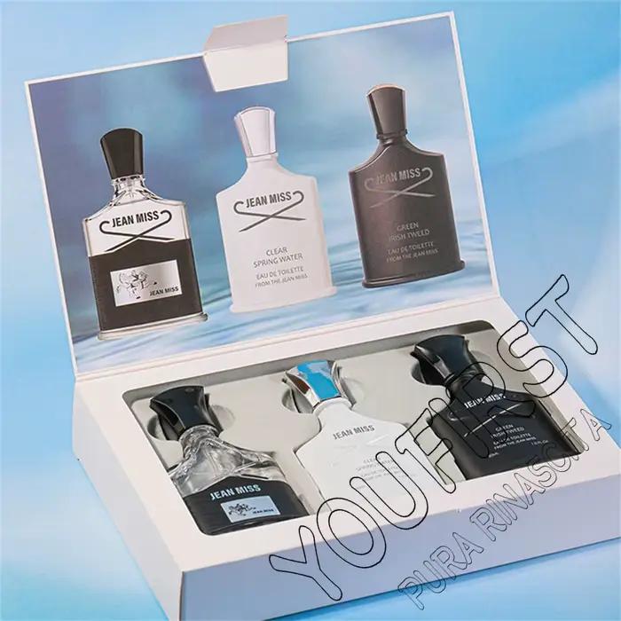 Coffret cadeau de parfum naturel frais pour homme