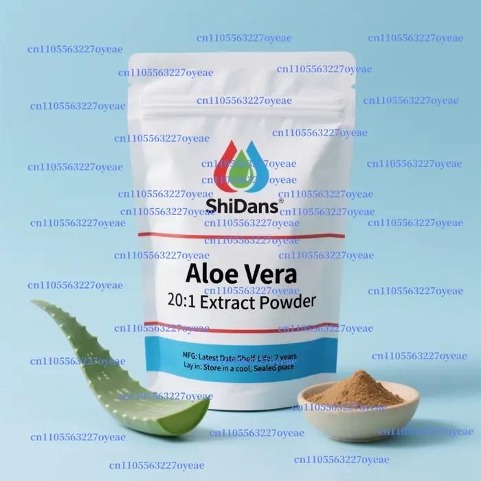 Poudre d'extrait d'aloe Vera naturel 50-1000g