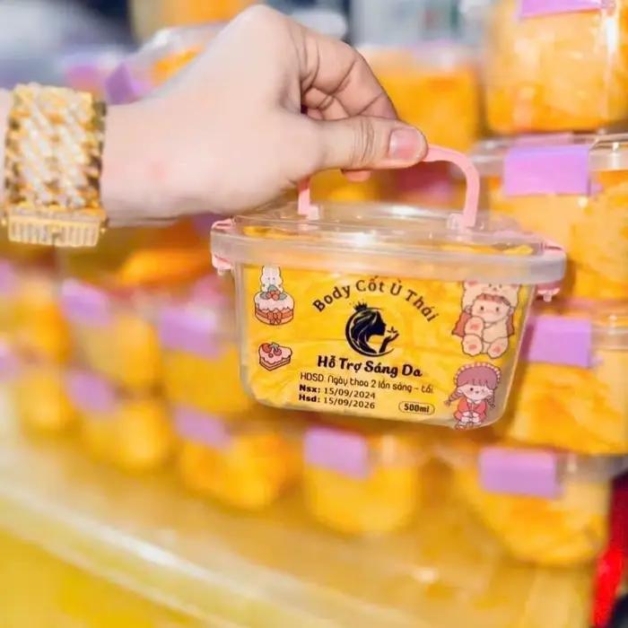 Crème blanchissante pour le corps thaïlandaise, éclaircissante et hydratante pour la peau, corps naturel Côt U Thai pour tous les Types de peau, 500g
