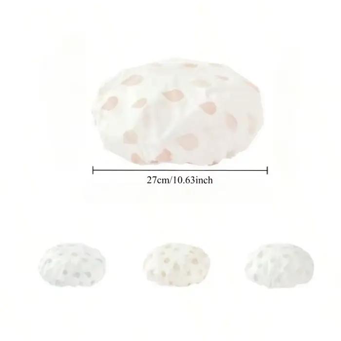 Bonnet de douche imperméable en EVA pour femmes