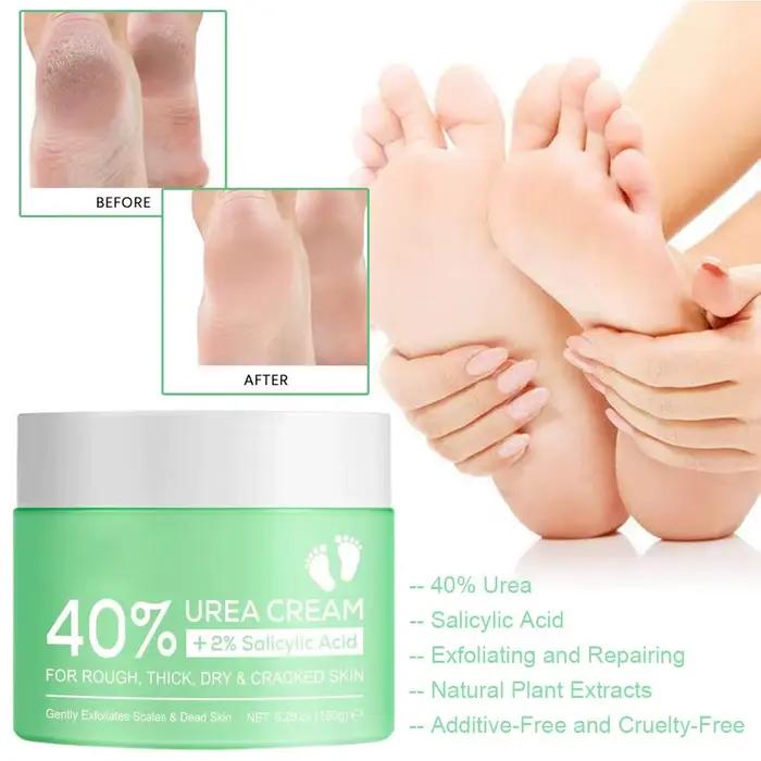 Crème à l'urée à 40% pour les mains et les pieds