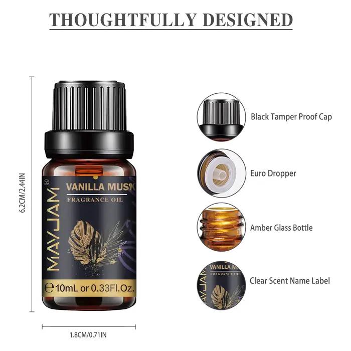 Huile Essentielle Aromatique Mayjam Coco & Vanille La Vie Est Belle Jadore Pin Forêt Sang de Dragon Musc Brise Marine
