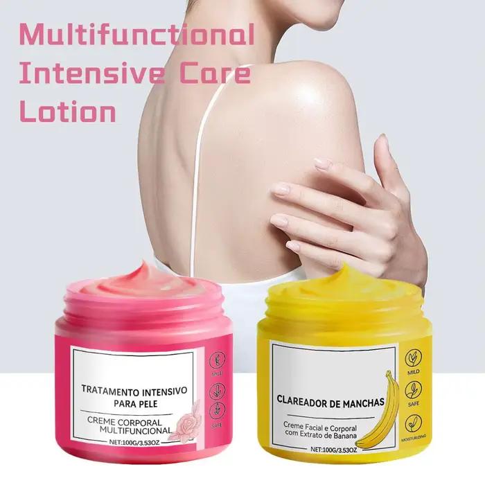Crème intensive rose multifonctionnelle pour vergetures, traitement post-partum, améliore le raffermissement des femmes enceintes, soins pour les marques