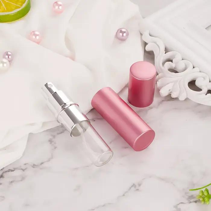 Bouteille de parfum en aluminium rechargeable de 5/10ML