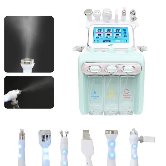 Appareil de Dermabrasion à l'Eau Hydrogène-Oxygène 6/7 en 1, Nettoyage en Profondeur, Jet d'Eau, Net