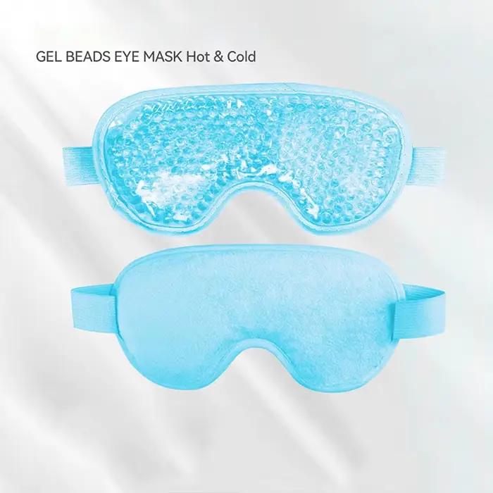 Masques faciaux froids pour les yeux, compresse chaude et froide pour les cernes, poches rafraîchissantes, pour femmes et hommes, outils de soins de la peau