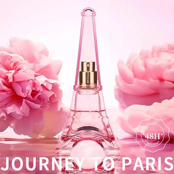 Femmes romantique Paris tour parfum durable corps Spray bergamote Freesia Eau De Toilette marque frais naturel