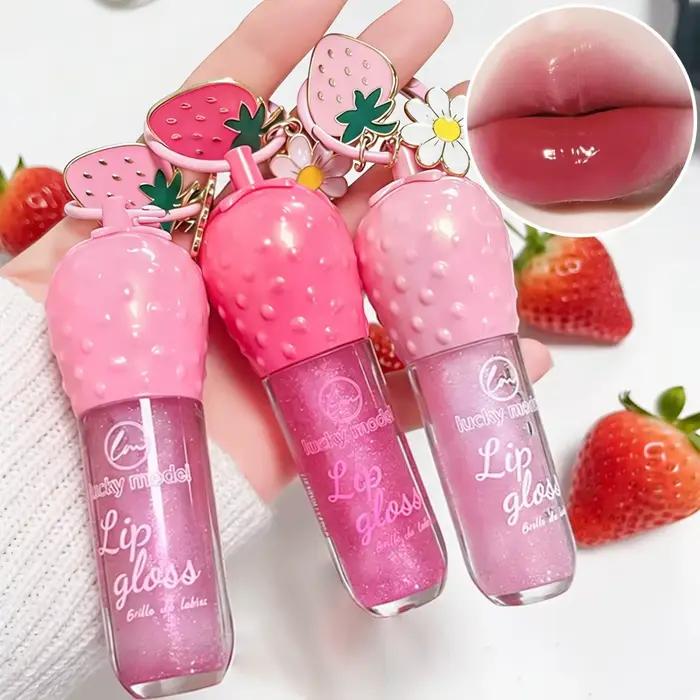 Gloss à lèvres effet miroir cristallin