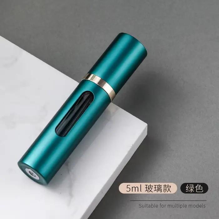 Bouteille de parfum rechargeable de 5ml, avec pompe à parfum en Spray, conteneurs cosmétiques vides