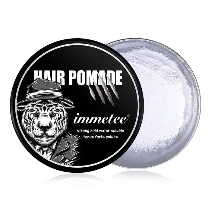 Cire coiffante parfumée pour hommes, tenue forte, contrôle des bords, volume naturel, à base d'eau, non grasse, anti-frisottis, pour cheveux rebelles, coiffage quotidien