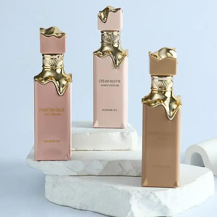 Parfum Crème Gaufrette Arabe pour Femme, Caramel Vanille Gourmand, Eau de Toilette Longue Durée, Frais, Floral, Fruité, Charme Neutre