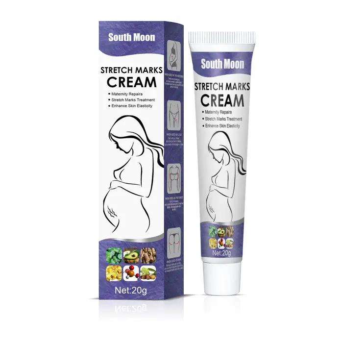 Crème anti-vergetures pour femmes enceintes et post-partum améliorant l'élasticité et estompant les cicatrices de grossesse