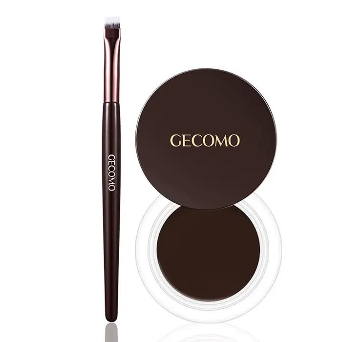 GECOMO-Gel Eyeliner Imperméable à vaccage Rapide, Crème Longue Tenue 256