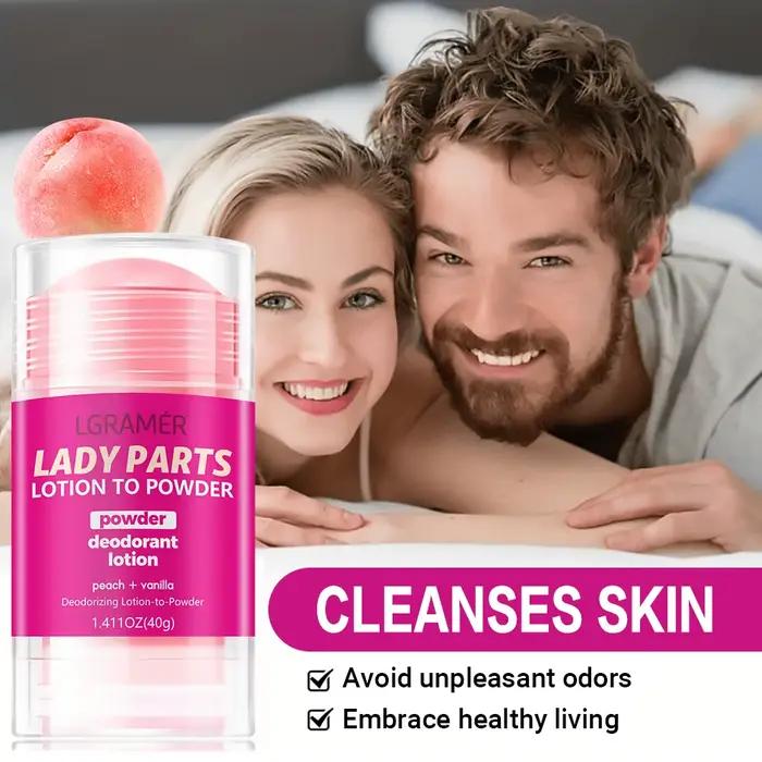 Lotion déodorante pêche vanille pour femmes