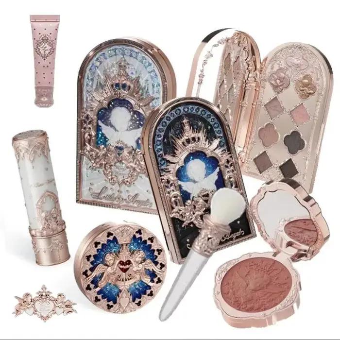 Flower Know – ensemble de maquillage, Collection Little Angel, coffret cadeau, ombre à paupières, Bl