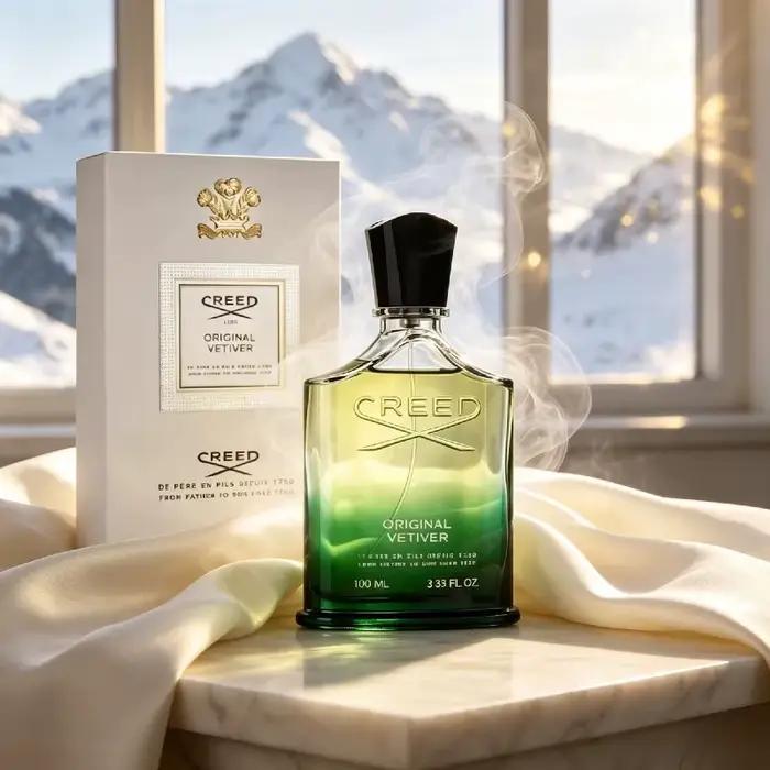 Creed Silver Mountain Water Eau de Parfum 50ml Vaporisateur Top 100ml Parfum Parfumé Eau de Napoléon Parfum pour Homme 2 Vendus
