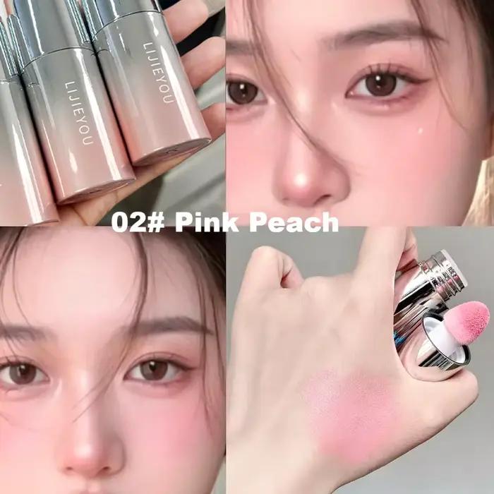 Vitality Blush liquide et teinte pour les lèvres – Brillant d'eau hydratant, longue durée, mélange f