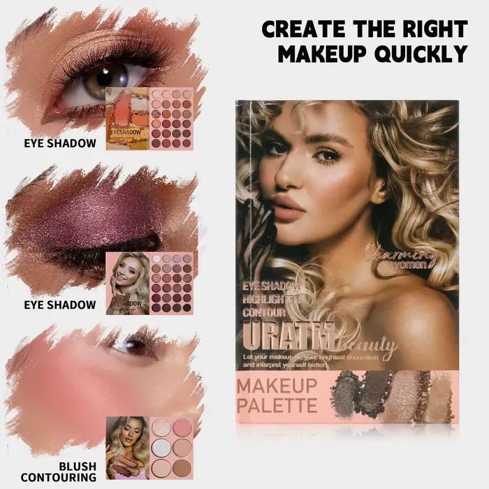 Palette de maquillage professionnelle 54 couleurs