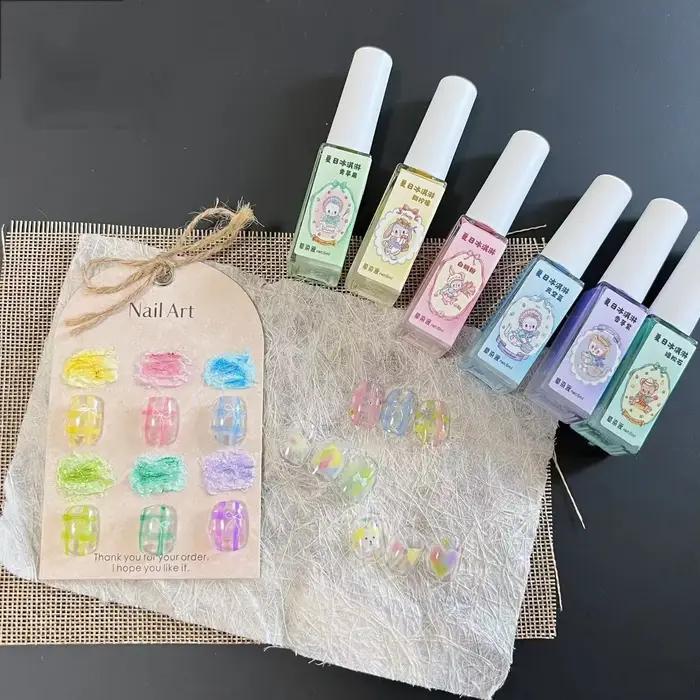 Vernis à ongles Gel liquide fleurissant