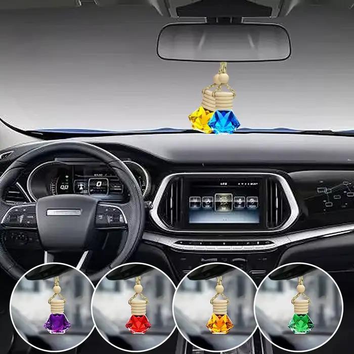 Pendentif parfumé pour voiture avec huiles essentielles, désodorisant universel, accessoires automobiles, parfum de voiture original, huile suspendue pour voiture 7ml