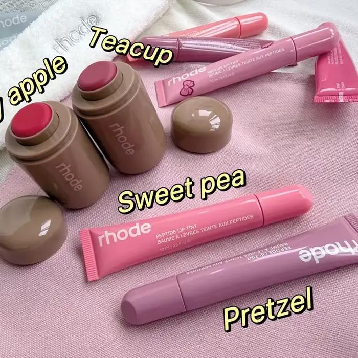 Nouveau Blush Stick Waterproof Candy Apple Teacup Pocket