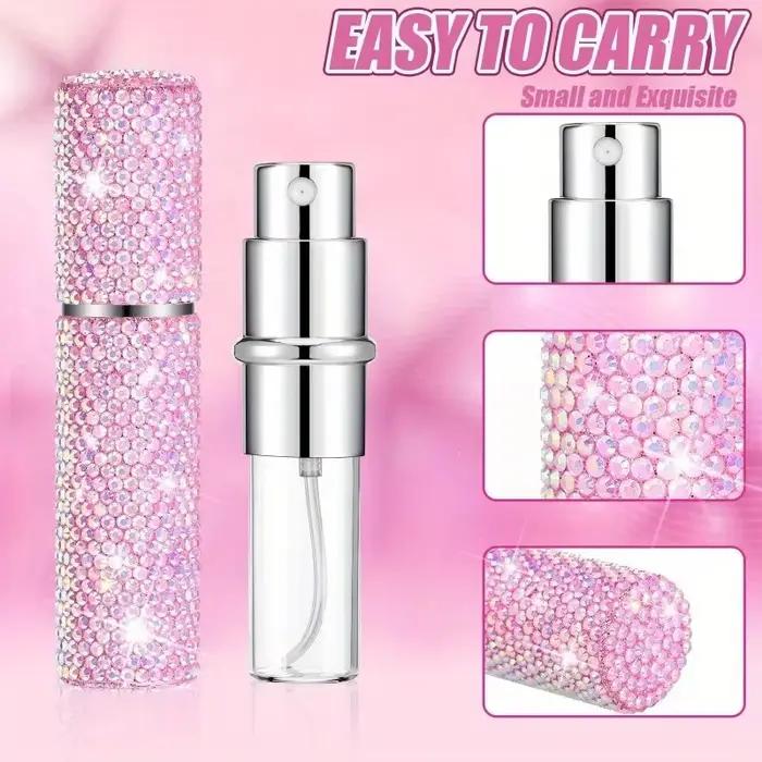 Bouteille de pulvérisation de parfum en cristal de 10ml