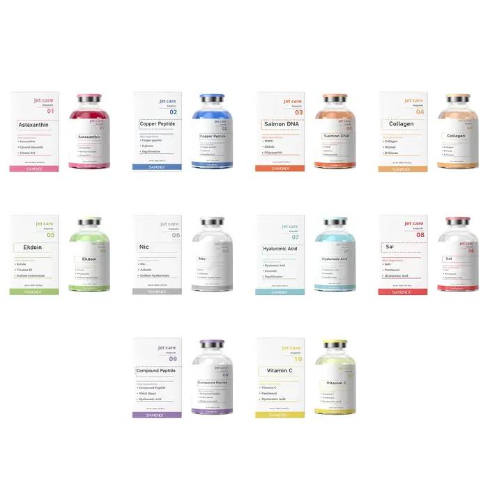 Sérum hydratant acide hyaluronique peptides de cuivre éclaircissant pour peau éclatante occasions spéciales