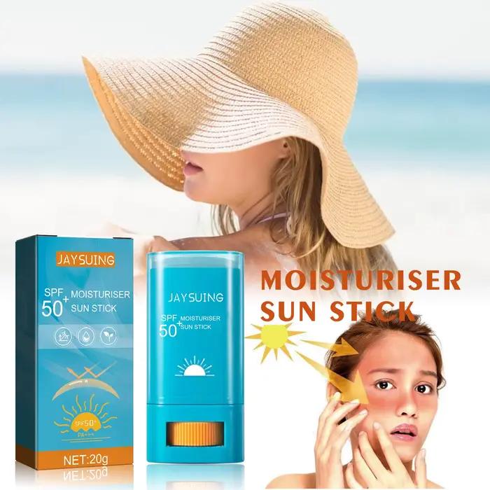 Crème solaire en stick pour le visage
