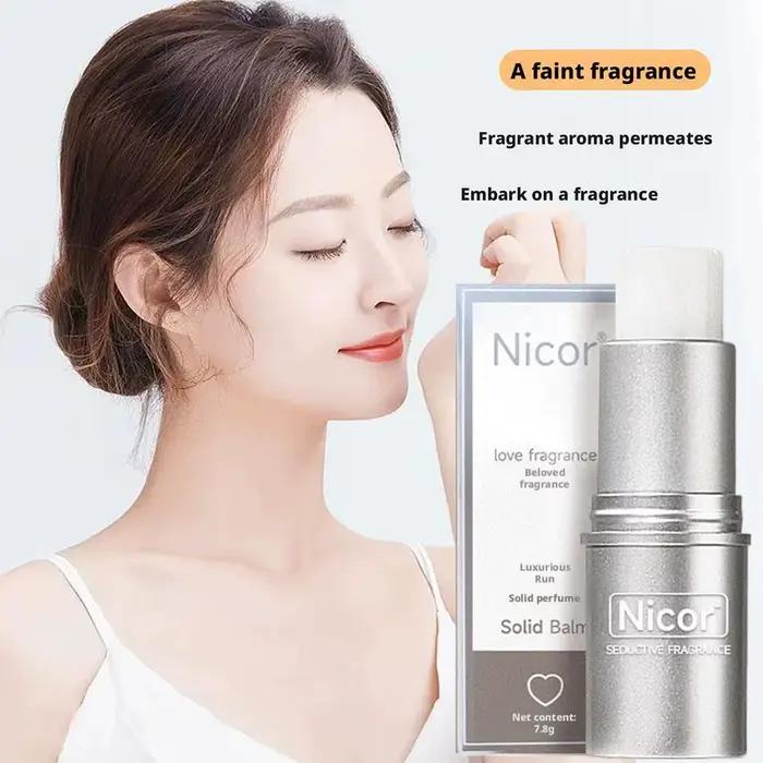 Parfum Solide aux Phéromones pour Femmes et Hommes, Parfum Quotidien et pour les Rendez-vous, Cadeau Idéal, Baume Portable, Baume Solide Rafraîchissant, Déodorants Aromatiques