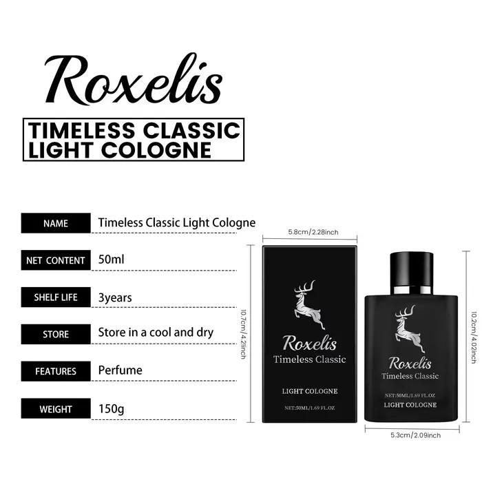 Roxelis Bergamote Parfum Classique Cologne Naturel Frais Cheveux Tempérament