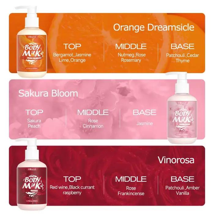 Lotion corporelle parfumée pour femmes