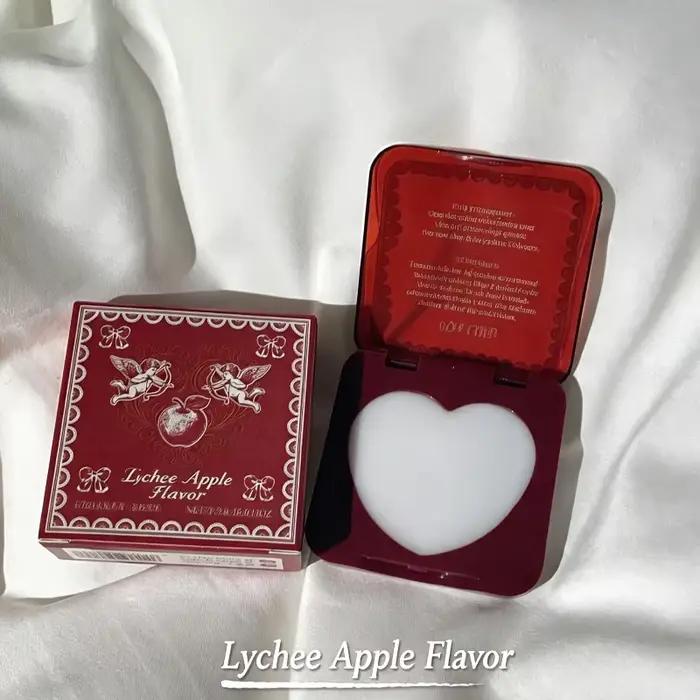 Baume Parfumé Solide Cupid Litchi Pomme Gardénia Fraise en Mini Plateau – Parfum Durable, Frais et Doux, Prêt à l'emploi