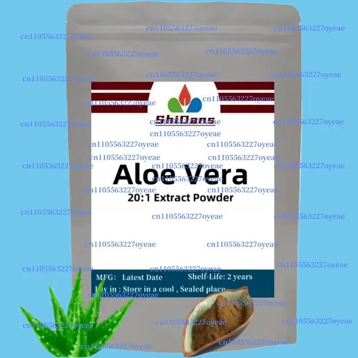 Poudre d'extrait d'aloe Vera naturel 50-1000g