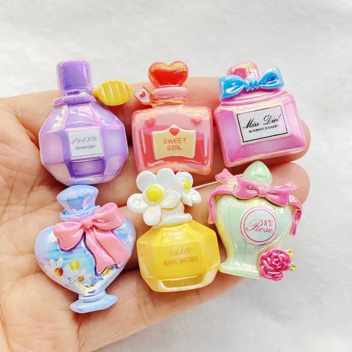 6 pièces, nouvelle série de flacons de parfum en résine mignons