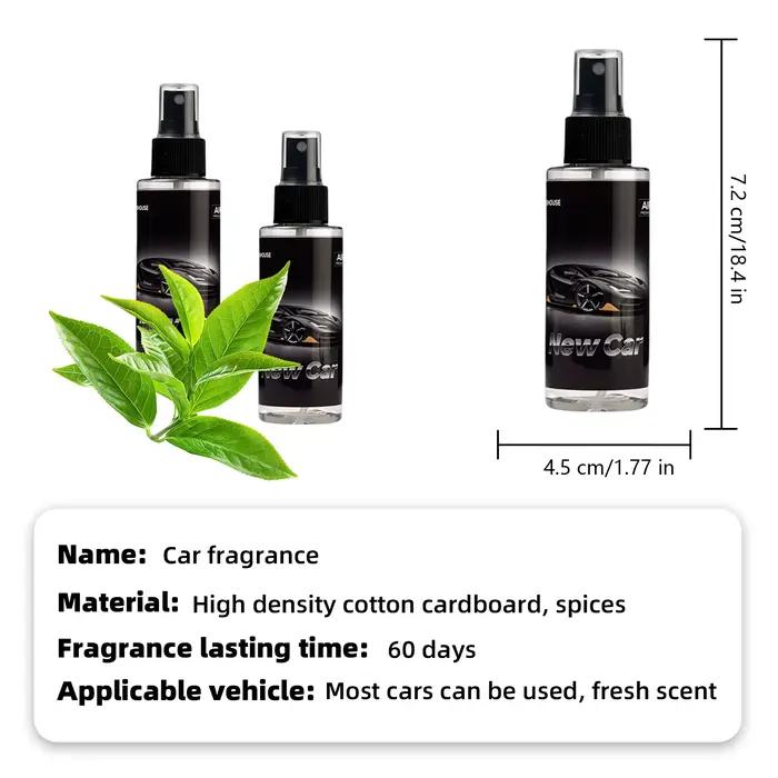 100 ml NOUVEAU désodorisant pulvérisé à la main parfumé au CAR – Spray pour voiture, parfum purifiant et désodorisant pour l'air domestique