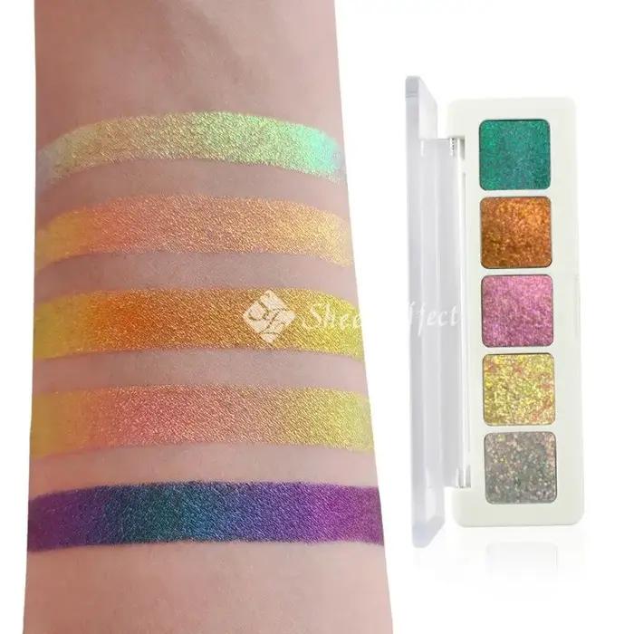 Sheeneffect-Palette de fards à barrage caméléon multichromes