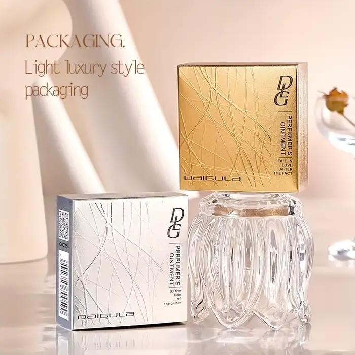 Baume de parfum solide Daigula pour femme, parfum longue durée, frais et élégant, parfum solide portable, cadeau pour femme et fille