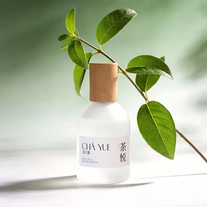 Parfum unisexe au thé blanc de niche, marque originale, parfum pur, léger et durable, fragrance neutre légère, usage quotidien décontracté